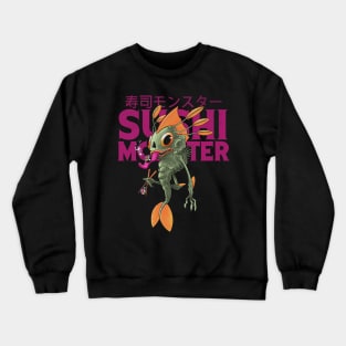 Sushi Monster Crewneck Sweatshirt